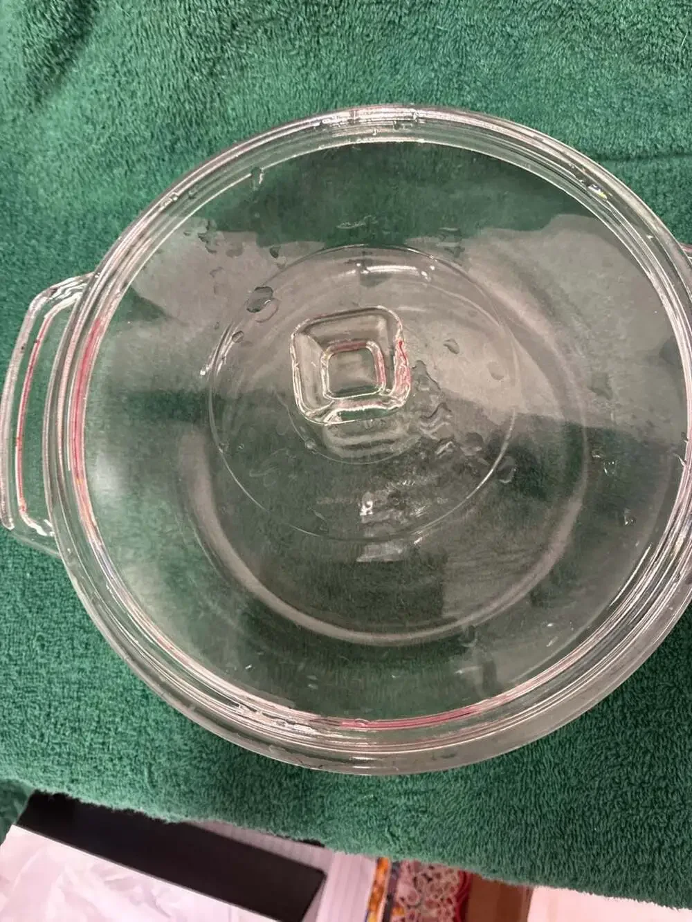 Anchor Hocking Clear Glass Round 2 Quart Casserole Baking Dish with Lid